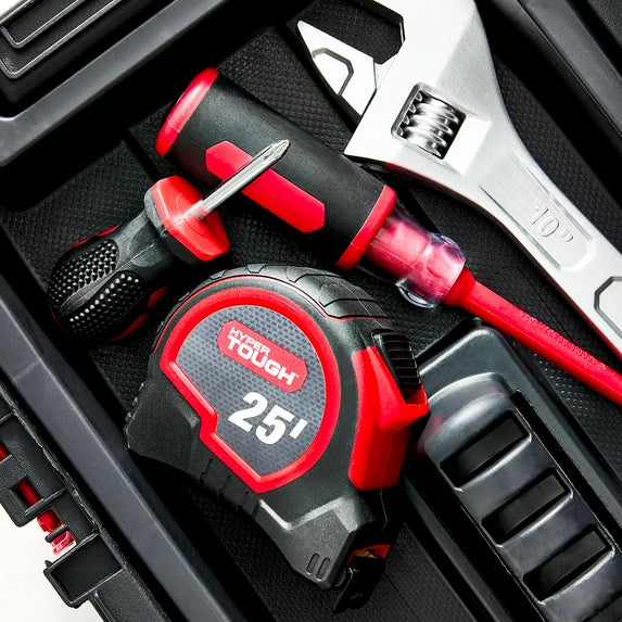 Hyper Tough 25ft. Self Lock Steel Tape Measure